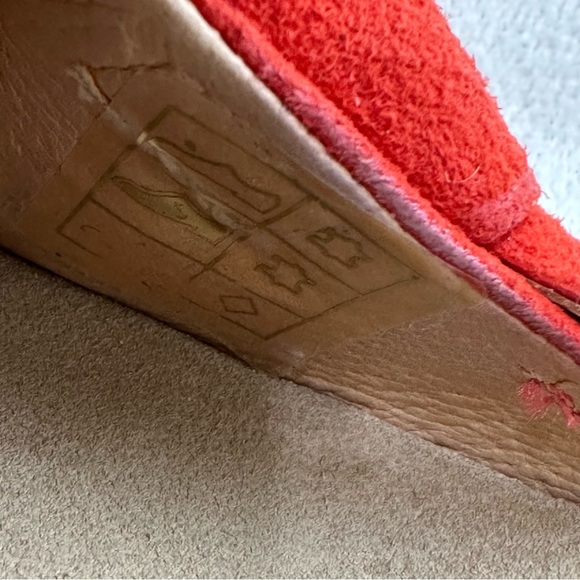 Jack Rogers Dorothy Bow Suede Slides Size 7.5M - Picture 14 of 16